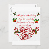 ハッピーホリデー#9_ シーズンポストカード (正面/裏面)