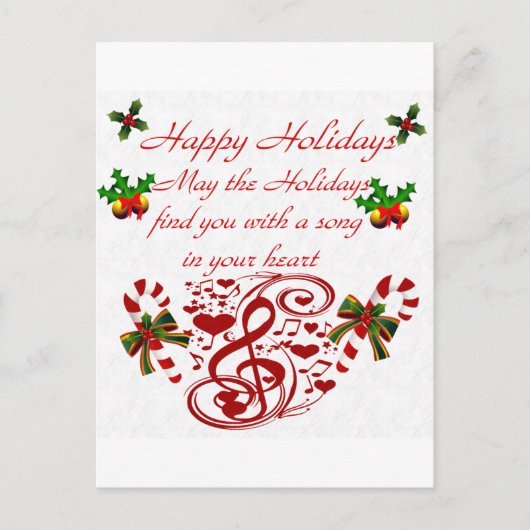 ハッピーホリデー#9_ シーズンポストカード (正面)