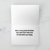 ハッピーホリデー**FRIEND** シーズンカード (内部)