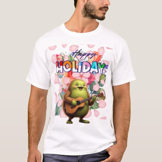 ハッピーホリデー Tシャツ (正面)