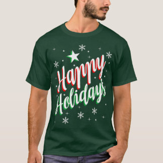 ハッピーホリデー Tシャツ