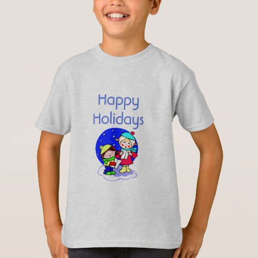 ハッピーホリデー Tシャツ (正面)
