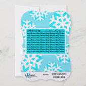 ハッピーホリデー | Winter Friends |ホリデーカード シーズンカード (裏面)