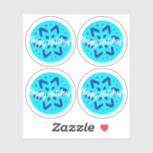 ハッピーホリデー | WINTER WONDERLAND |スノーフレーク2 | シール (シート)