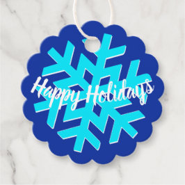 ハッピーホリデー | WINTER WONDERLAND |スノーフレーク | フェイバータグ