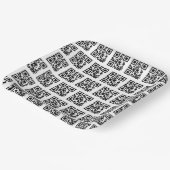 ハッピーホリデーQRコード ペーパープレート (傾斜あり)