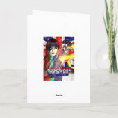 ハッピーホリデ数々のーランゲージビジネスクリスマスカ シーズンカード (裏面)