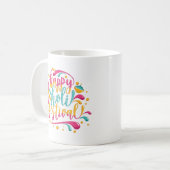 ハッピーホリフェスティバル(粉末色と) コーヒーマグカップ (正面左)