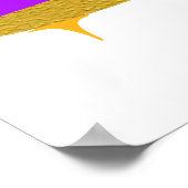 ハッピーホリモダンヒンズーフェスティバルカラーデザイン ポスター (角)