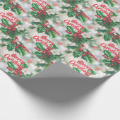 ハッピーホリーデイズクリスマスラッピング紙 ラッピングペーパー (角)