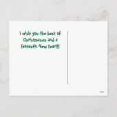 ハッピーホリーデイ シーズンポストカード (裏面)