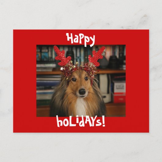 ハッピーホリーデイ シーズンポストカード (正面)