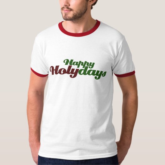 ハッピーホリ祝ーデイズ Tシャツ (正面)