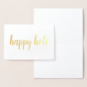 ハッピーホリ金ゴールド箔 箔カード (ディスプレー)