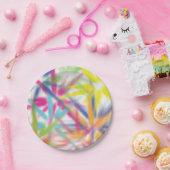 ハッピーホリ、色のフェスティバル、ホリーハイパーティー ペーパープレート (パーティー)