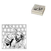 ハッピーホローカウビー ラバースタンプ (押印)