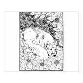 ハッピーホロードイツシェパード ラバースタンプ (インプリント)