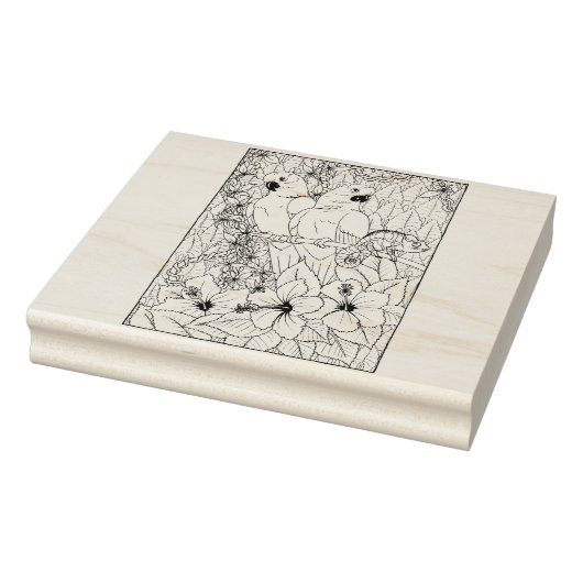 ハッピーホローパロッツ ラバースタンプ (スタンプ)