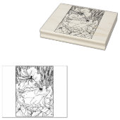 ハッピーホローフロッグ ラバースタンプ (押印)