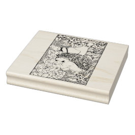 ハッピーホローヘッジホッグ ラバースタンプ