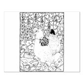 ハッピーホローヘン ラバースタンプ (インプリント)