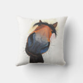 ハッピーホース'ハッピーデイブ'装飾用クッションクッション クッション (裏面)