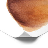 ハッピーホース'不機嫌MAX 'ポスタープリント ポスター (角)