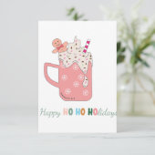 ハッピーホーホホリデーズ サンキューカード (スタンド正面)