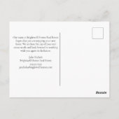 ハッピーホームアニバーサリーウィンターホームズオンツリーズ ポストカード (裏面)