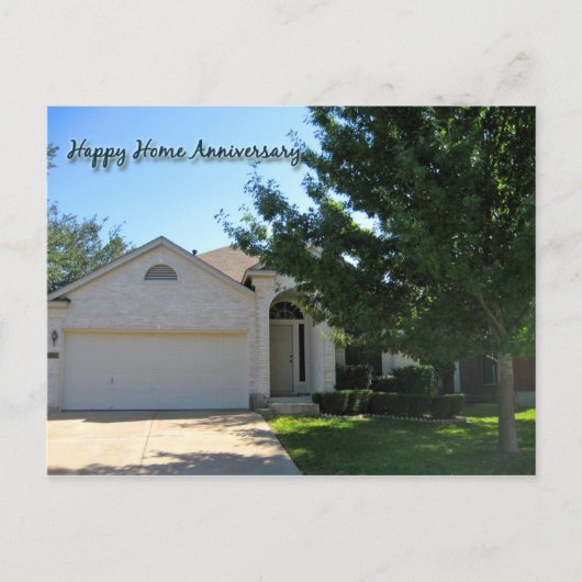 ハッピーホームアニバーサリーカード ポストカード (正面)