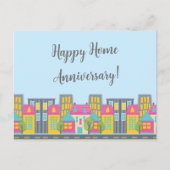 ハッピーホームアニバーサリー不動産仲介業者はがき(写真あり) ポストカード (正面)