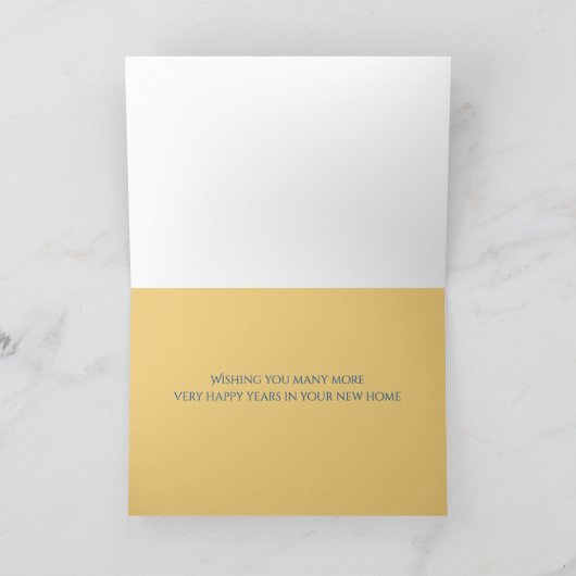 ハッピーホームアニバーサリーfrom不動産仲介業者名前をカスタムする カード (内部)