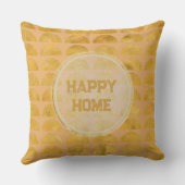 ハッピーホームゴールデングランジエレガントスタイリッシュ クッション (裏面)