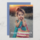 ハッピーホームスクオールホリデーズ シーズンカード (正面/裏面)