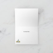 ハッピーホームドゥードルズ引っ越し祝いパーティーカード カード (内部)