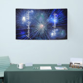 ハッピーホームナイオールドランシン花火 横断幕 (トレードショー)