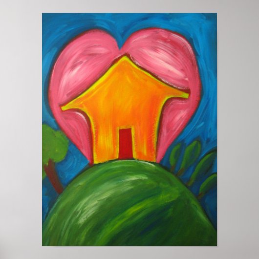 ハッピーホームプリント ポスター (正面)