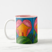 ハッピーホームマググ ツートーンマグカップ (左)