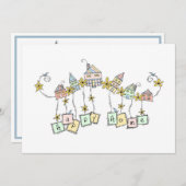 ハッピーホームムービングアナウンス 案内状 (正面/裏面)