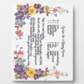 ハッピーホームレシピ フォトプラーク (正面)