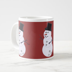 ハッピーボウリデイズ雪だるま ジャンボコーヒーマグカップ