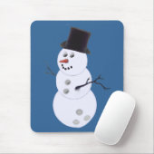 ハッピーボウリデイズ雪だるま マウスパッド (マウス)
