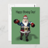 ハッピーボクシングデー! ポストカード (正面/裏面)
