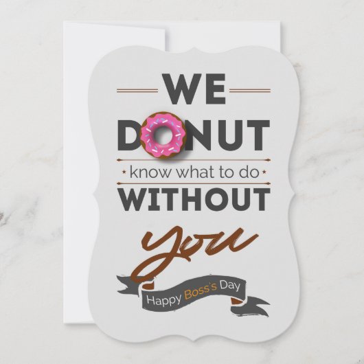 ハッピーボスのデイカード サンキューカード (正面)