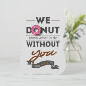 ハッピーボスのデイカード サンキューカード (スタンド正面)