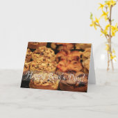 ハッピーボスの日アップルパイ カード (黄色い花)
