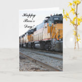 ハッピーボスズデイトレイングカード カード (黄色い花)