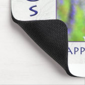 ハッピーボスズデイフローラ蝶 マウスパッド (コーナー)