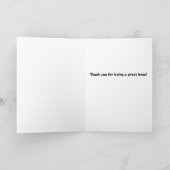 ハッピーボスズデートップドッグユーモア シーズンカード (内部)