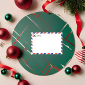 ハッピーボストンテリア差出人住所ラベル ラベル